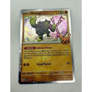 Okidogi 111/167 Trick or Trade Twilight Masq Rev Holo Pokémon TCG Mint Unplayed‎